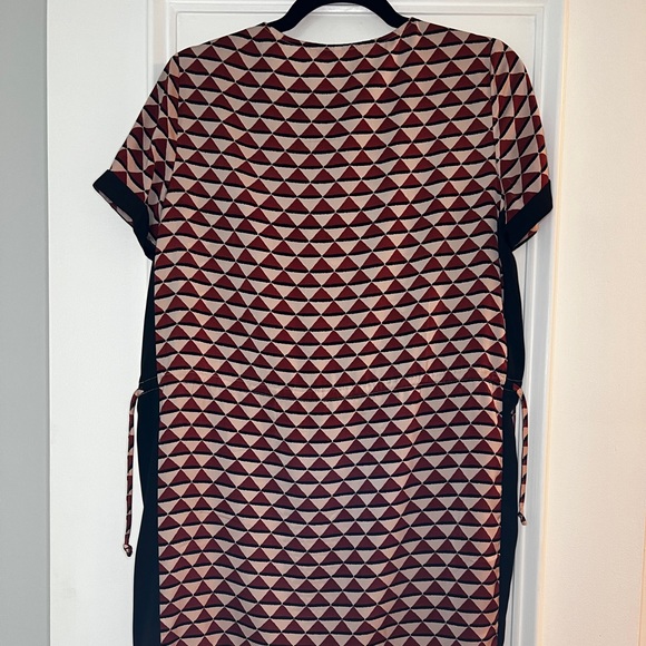 EUC Scotch & Soda Maison Scotch Hip Hop Voila Geometric Print Shift Dress Size S - Picture 5 of 11